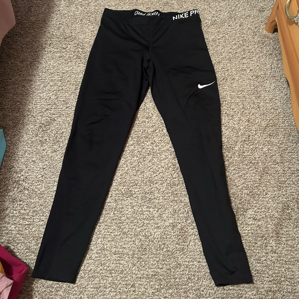 Nike Pros Leggings, Black, XL